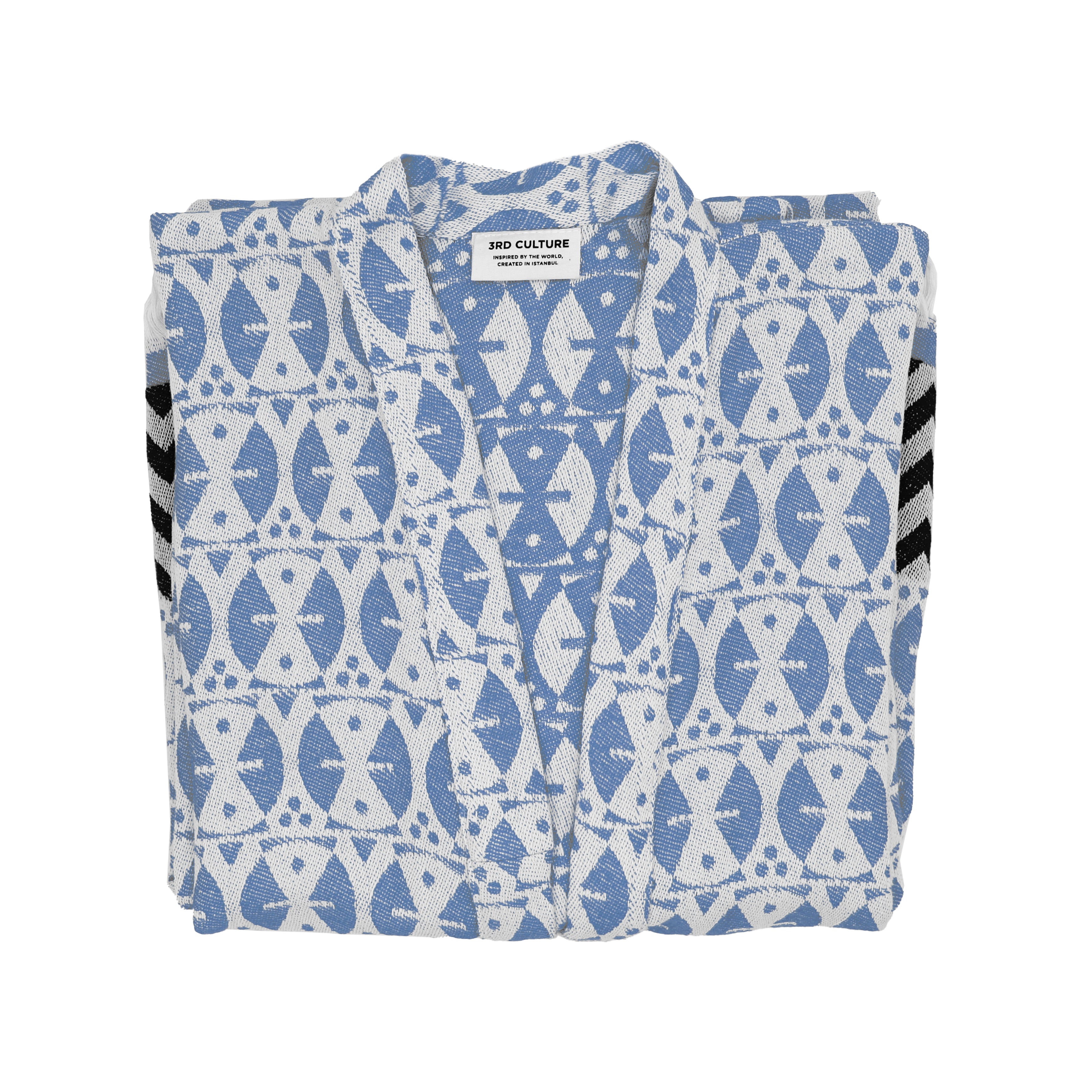 Mavi 'Adinkra' Kimono