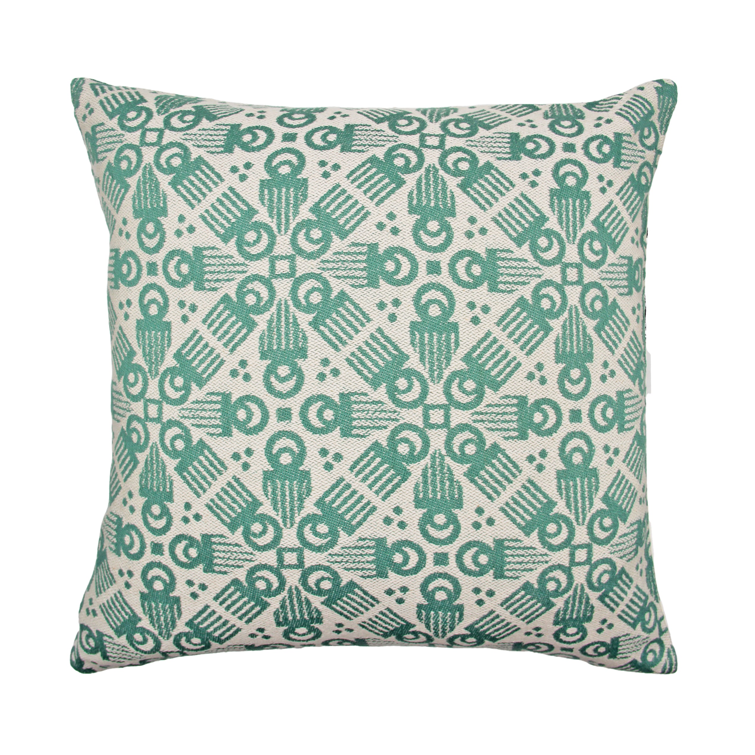 Sage Woven 'Duafe' Cushion