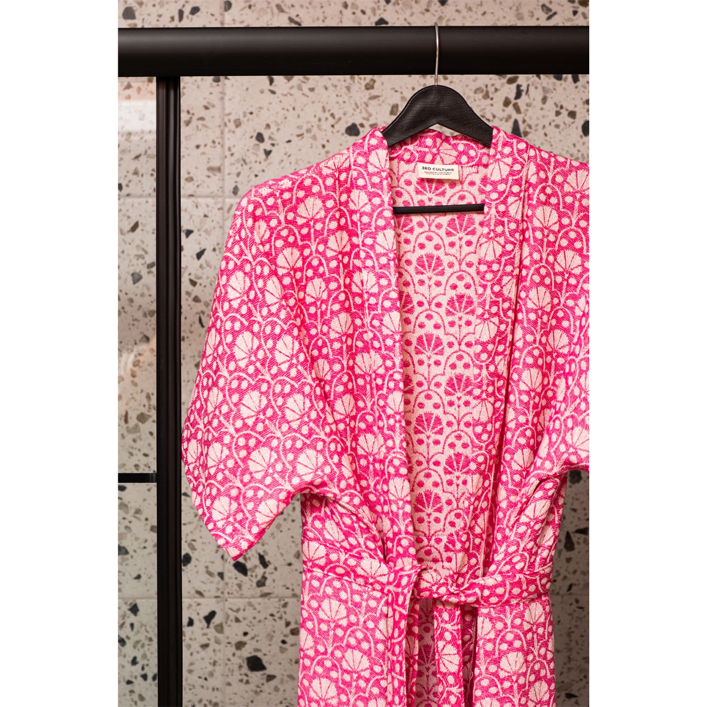 Fuşya 'Jaipur' Kimono
