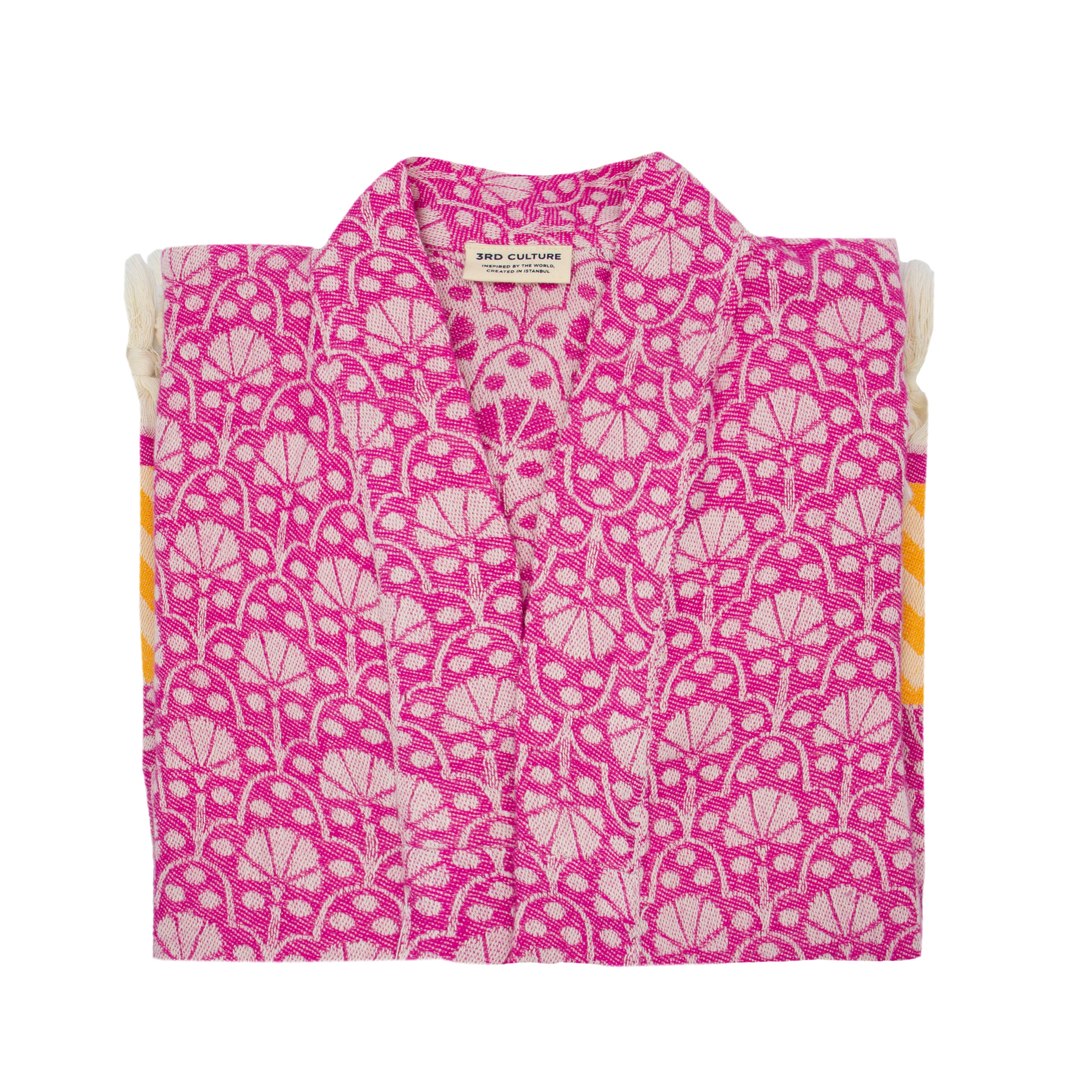 Fuşya 'Jaipur' Kimono