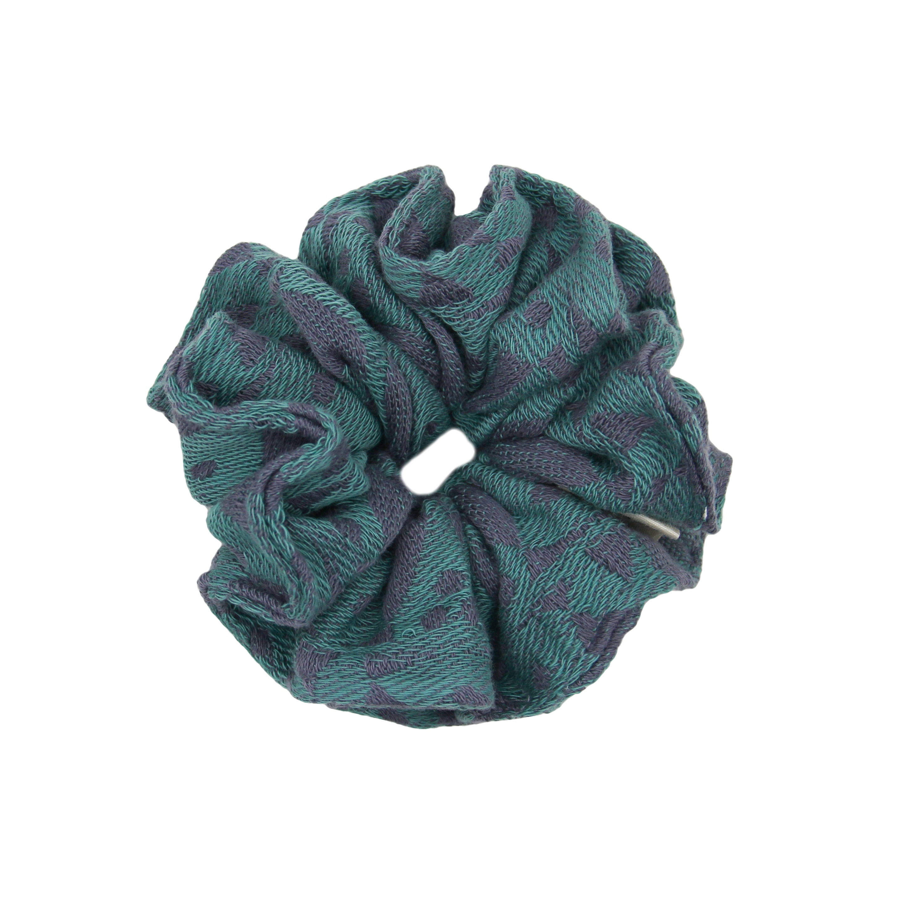 Sage Antrasit 'Adinkra' Scrunchie Toka