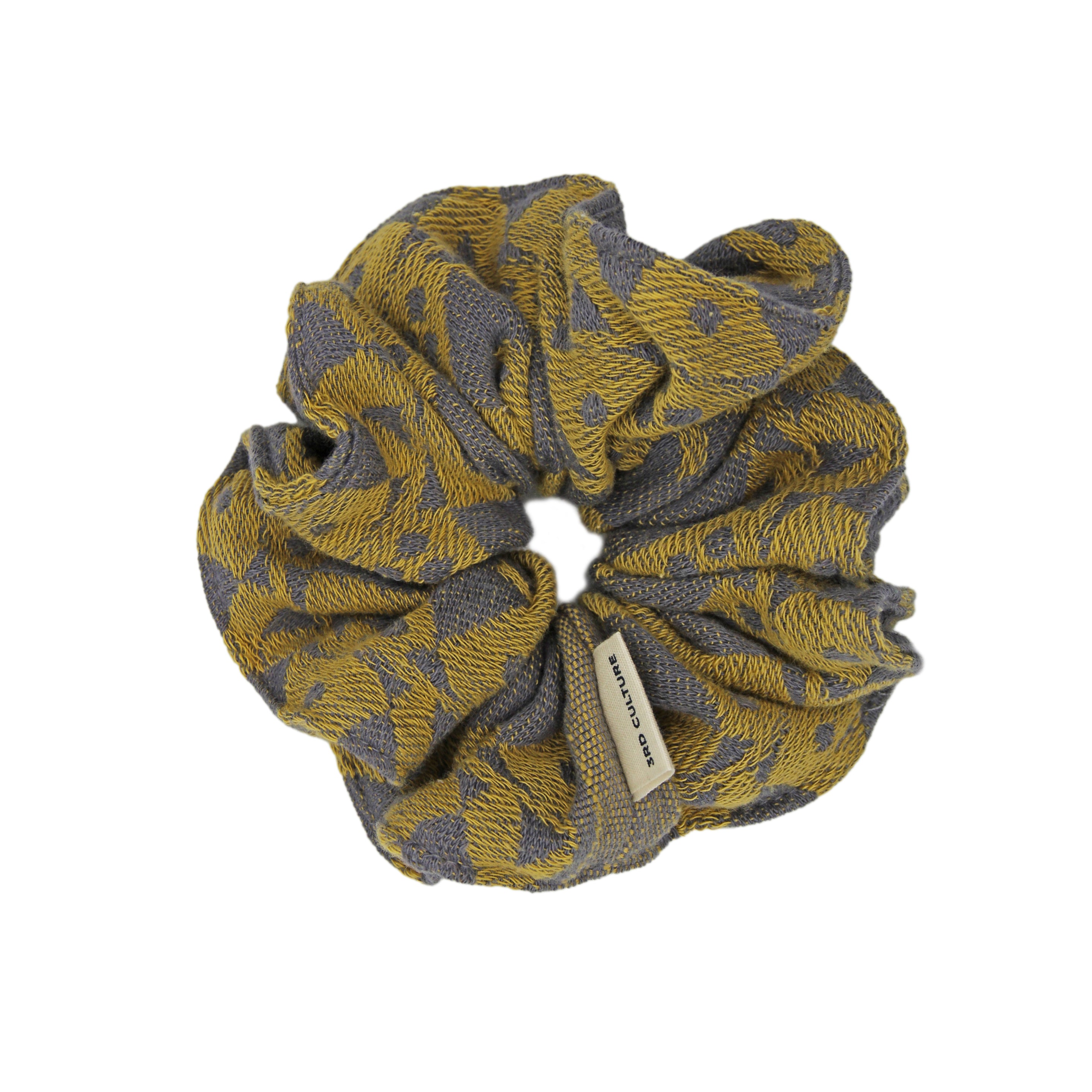 Sarı 'Adinkra' Scrunchie Toka